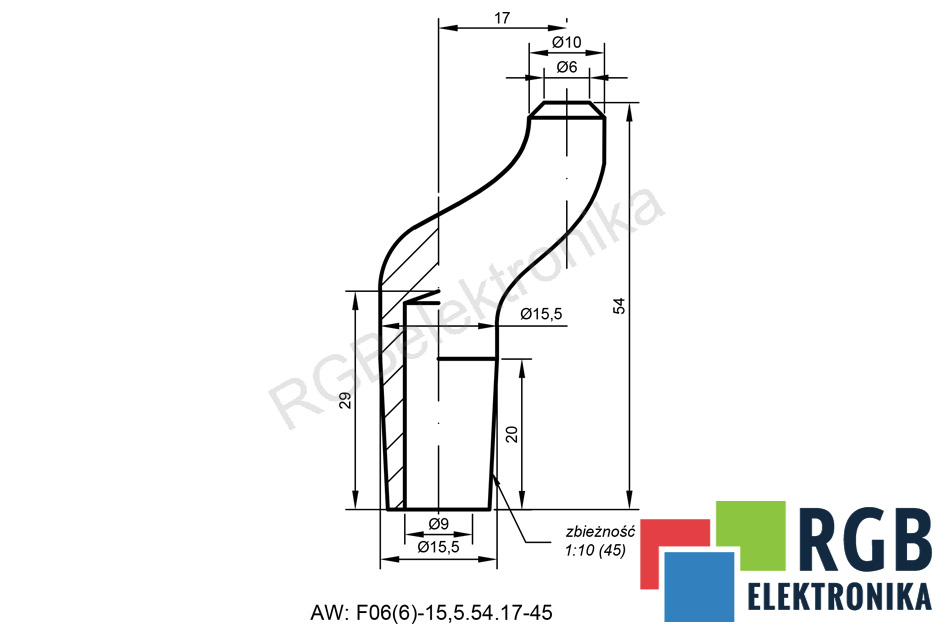 ASWELD F06(6)-15,5.54.17-45 F06(6)-15,5.54.17-45 ASWELD