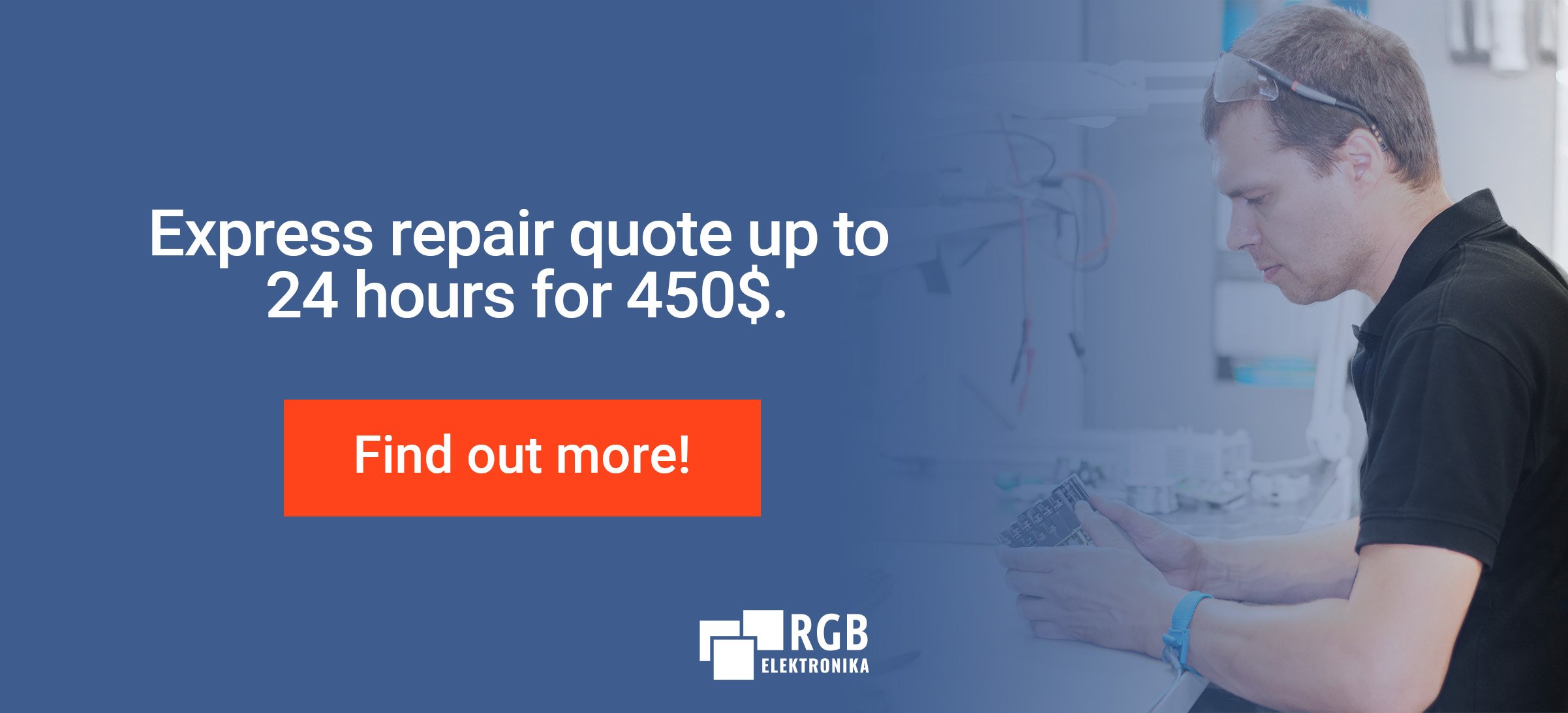 Express repair quote up to 24 hours for £450 net. Find out more!
