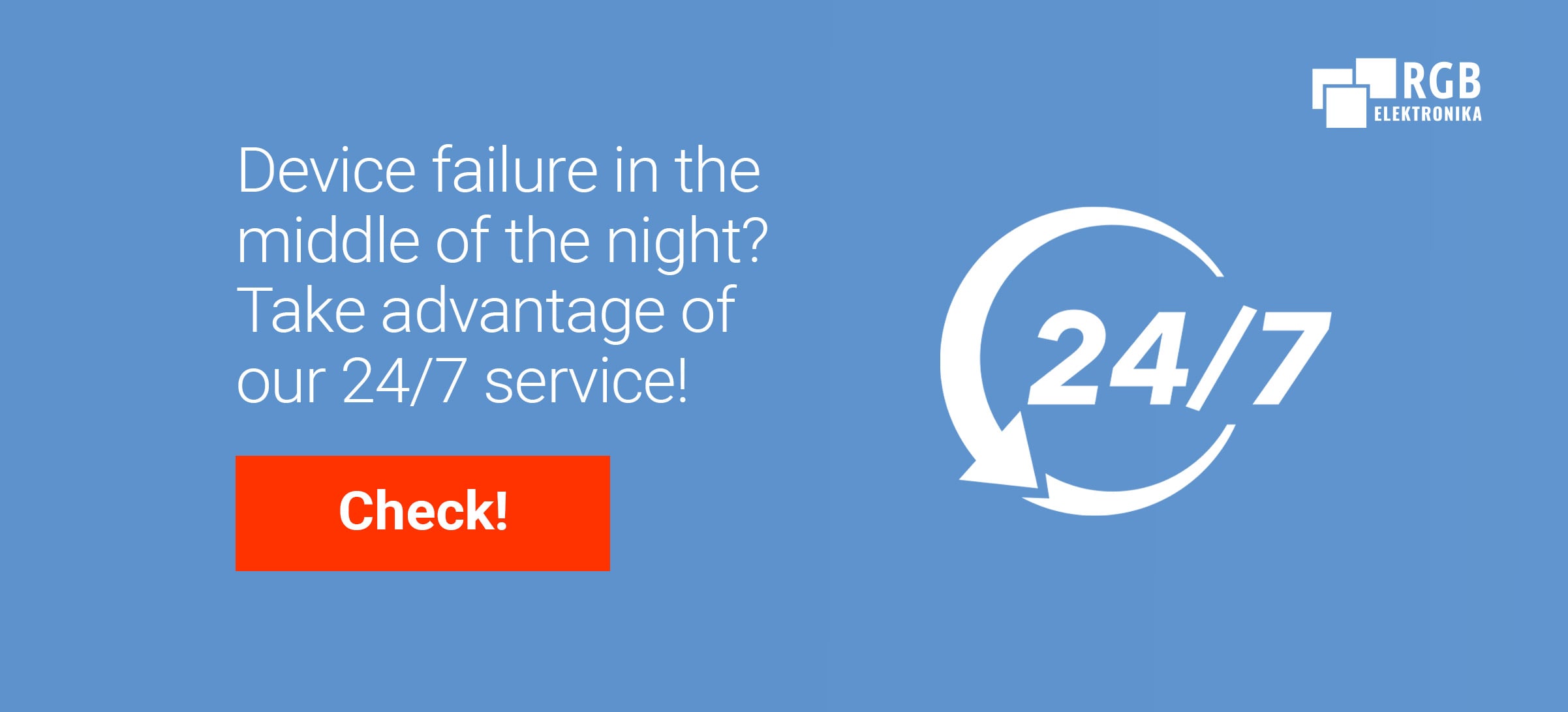 Appliance failure in the middle of the night? We can help!