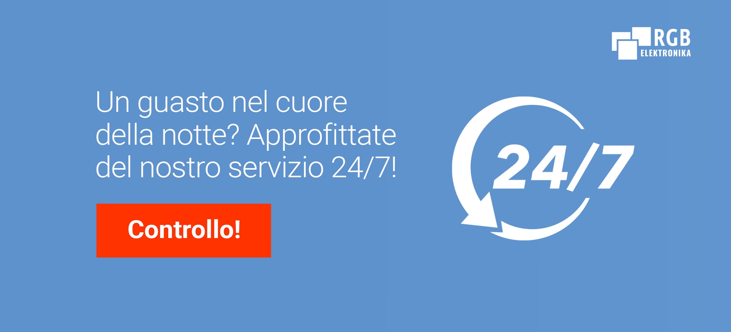 Guasto all'elettrodomestico nel cuore della notte? Noi possiamo aiutarvi!