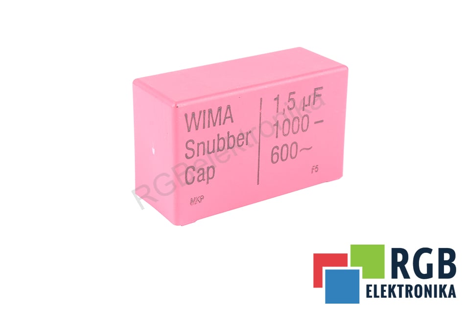 1.5UF 1000VDC 600VAC SNUBBER CAP WIMA CAPACITOR