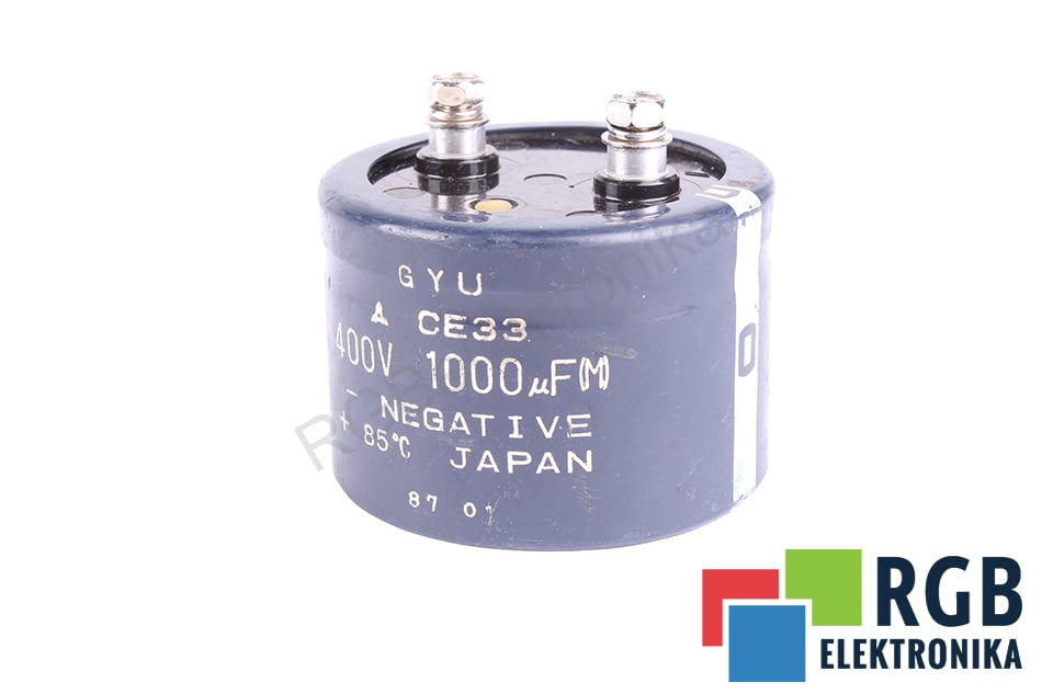 1000UF 400V CE33 85C GYU KONDENSATOR