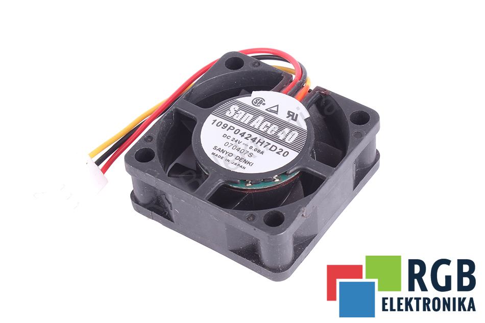 109P0424H7D20 24V SANYO DENKI WENTYLATOR