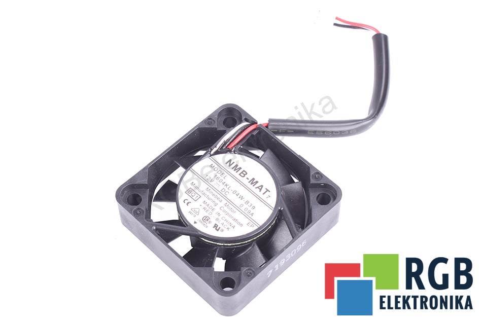 NMB TECHNOLOGIES 1604KL-04W-B39-BQ1 40X40X10MM ZAMIENNIK AFB0412HHA-TA5F BQ1 40X40X10MM AXIALGEBLÄSE 12V 40 MM 10 MM 40 MM 