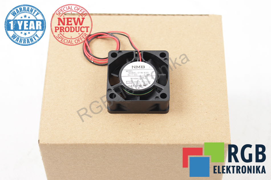 NOWY WENTYLATOR 1606KL-01W-B30 40X40X15 5VDC 0.16A NMB MINEBEA