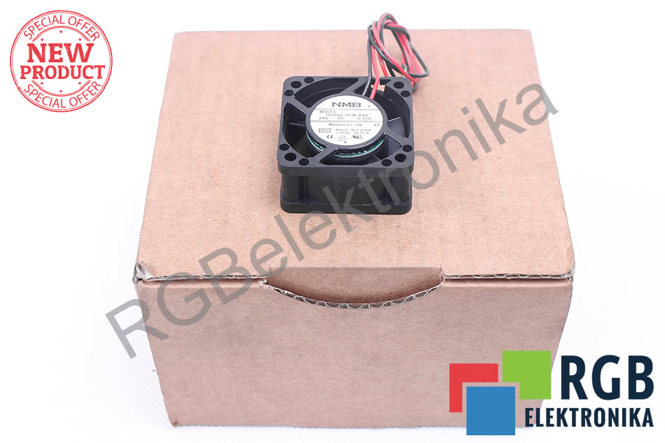 NOWY 1608VL-05W-B40 24VDC 0.07A 40X40X20 NMB WENTYLATOR MINEBEA