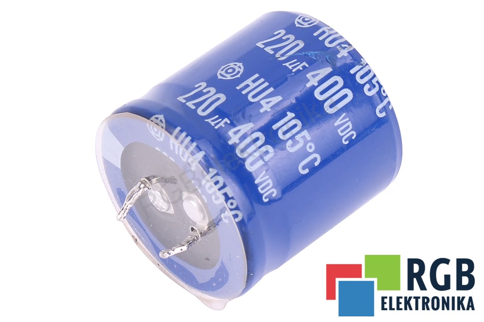 HITACHI 220UF 400V HU4 HU4 KONDENSATOR 220V 400 UF 