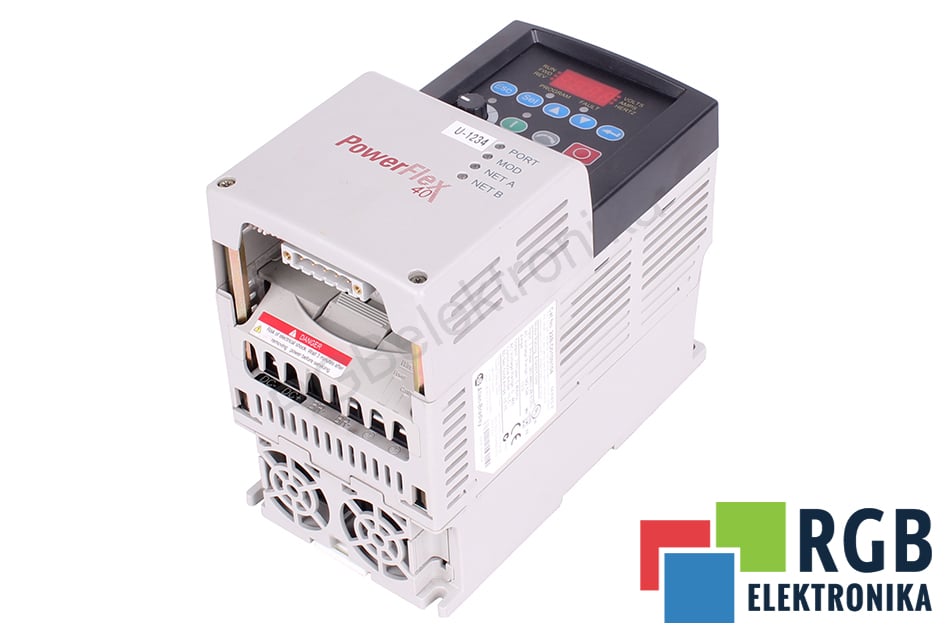 ALLEN BRADLEY 22B-D010N104 4KW 480V 13A 400HZ 4 KW 480V 13A 3 -F 400 HZ 