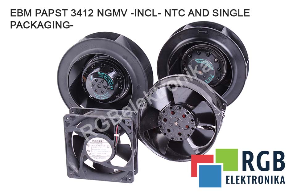 EBM PAPST 3412 NGMV (INCL. NTC AND SINGLE PACKAGING) 3412 NGMV (INCL. NTC AND SINGLE PACKAGING) EBM PAPST