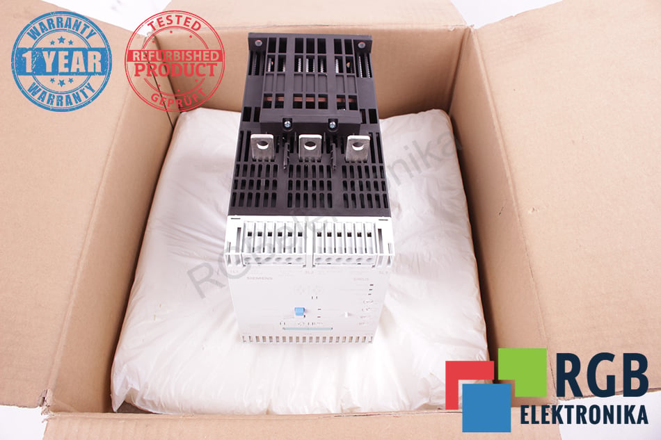 NOWY AC SEMICONDUCTOR MOTOR STARTER 3RW4056-6BB44 230VAC 45KW SIEMENS