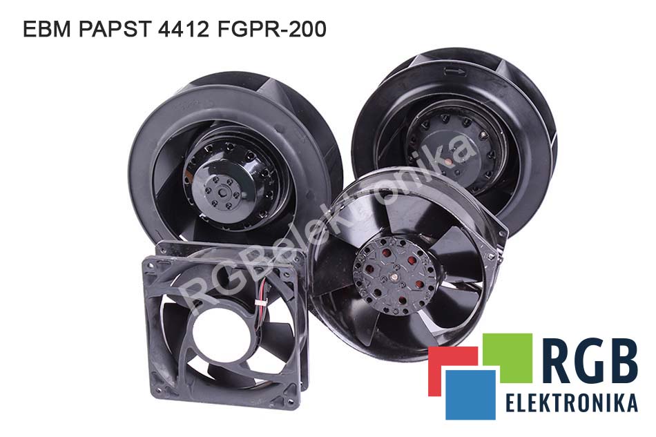 EBM PAPST 4412 FGPR-200 4412 FGPR-200 EBM PAPST