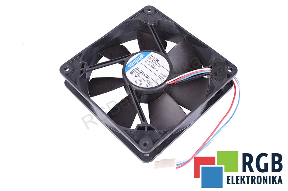 EBM PAPST 4414 F/2 L VENTILATORE ASSIALE 24V 0.21A 119 MM 25 MM 119 MM 