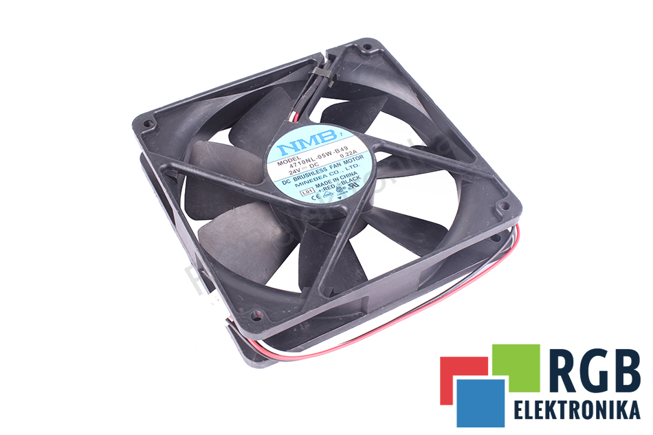 4710NL-05W-B49 NMB 120X120X25MM WENTYLATOR 24V 0.22A