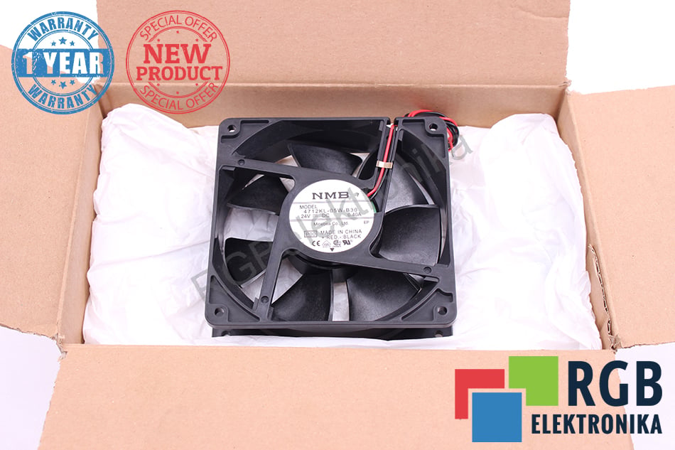 NOWY WENTYLATOR 4712KL-05W-B30 119X32MM 24VDC 0.4A NMB MINEBEA