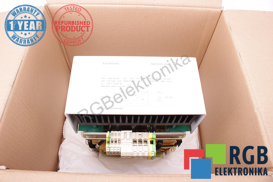 ZASILACZ 4AV3500-2AB PRI 3X400VAC SEC 24VDC 50A SIEMENS