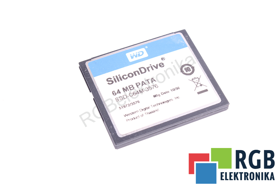 5CFCRD.0064-03 SSD-C64M-3576 64MB PATA B&R AUTOMATION