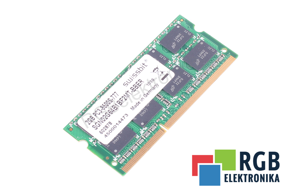 5MMDDR.2048-02 SGN02G64B1BF2MT-BBER 2GB SWISSBIT