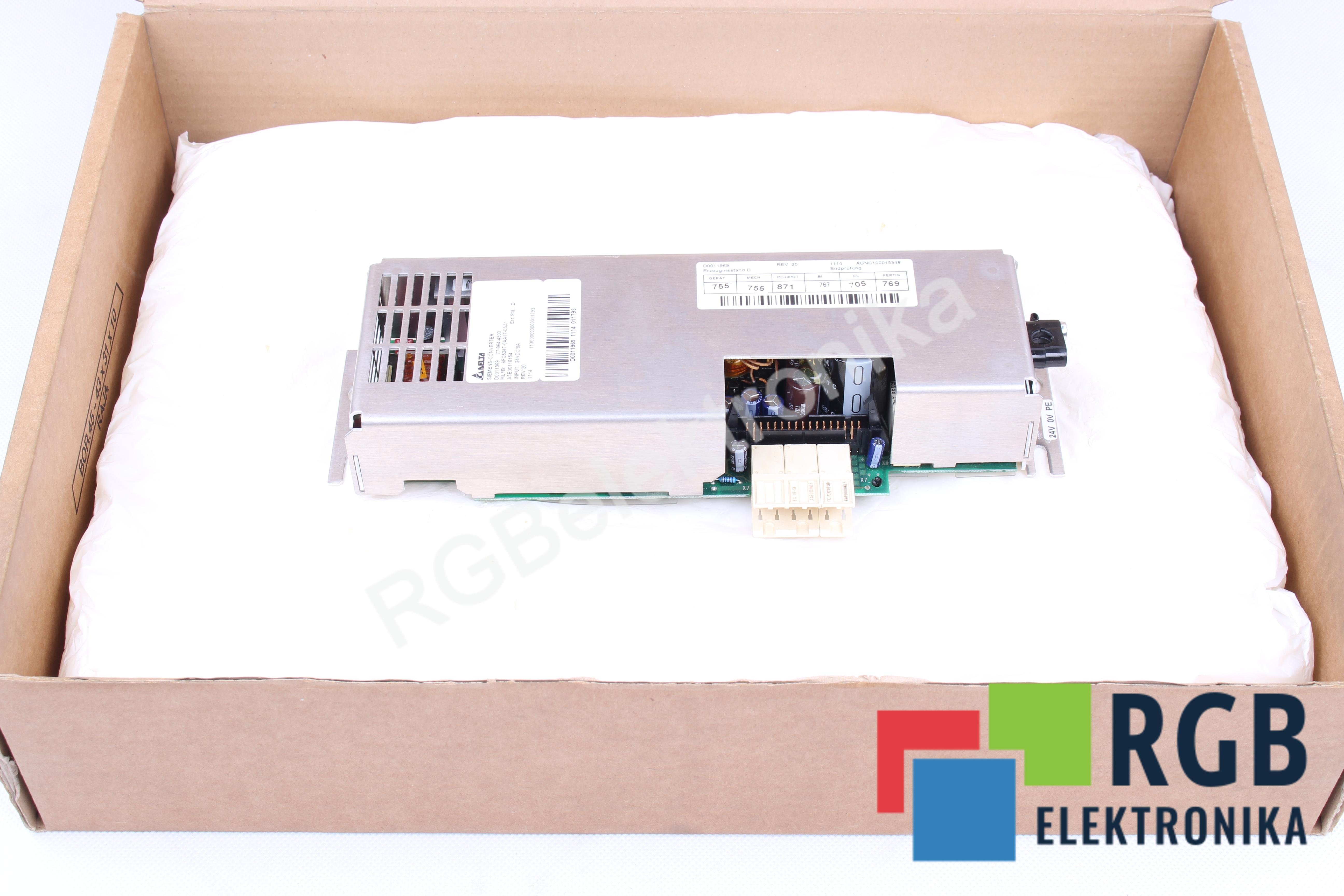 SIEMENS 6FC5247-0AA17-0AA1 ALIMENTATORE 