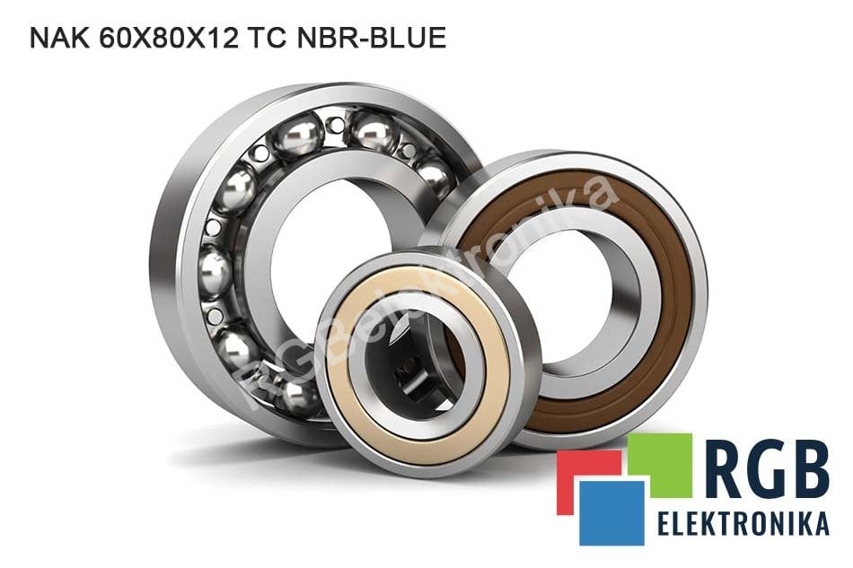 60X80X12 TC NBR-BLUE NAK KAUCZUK NITRYLOWY