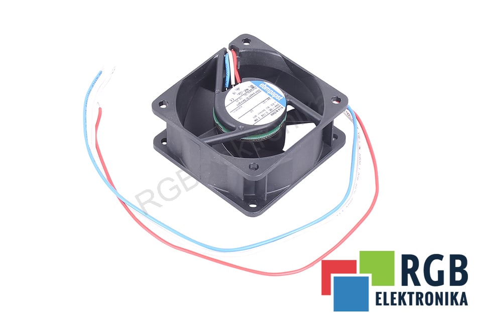 EBM PAPST 614N/2HH VER.121 60X60X25MM 24V VER.121 EBMPAPST 60X60X25MM 24V 0.12A WENTYLATOR OSIOWY 24V 0.12A 60 MM 25 MM 60 MM 