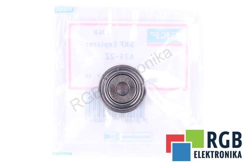 SKF 635-2Z 5MM 19MM 6MM RODAMIENTO RÍGIDO A BOLAS 5 MM 19 MM 6 MM 2.34 KN 0.95 KN 