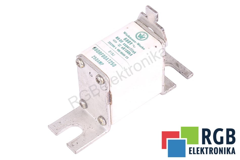 660RF00AT250 250A 660V WICKMANN-WERKE BEZPIECZNIK