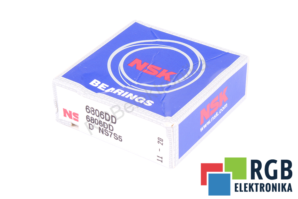 NSK 6806DD RODAMIENTO RÍGIDO A BOLAS 30 MM 42 MM 7 MM 