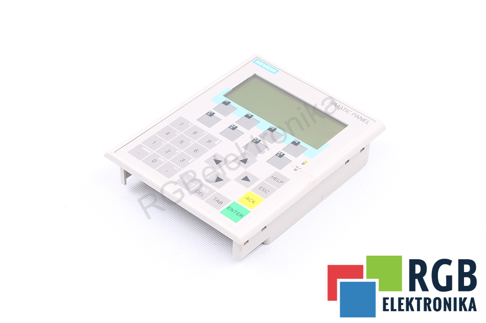 SIEMENS 6AV6641-0BA11-0AX0 OP77A SIMATIC OP77A SIMATIC PANNELLO OPERATORE 