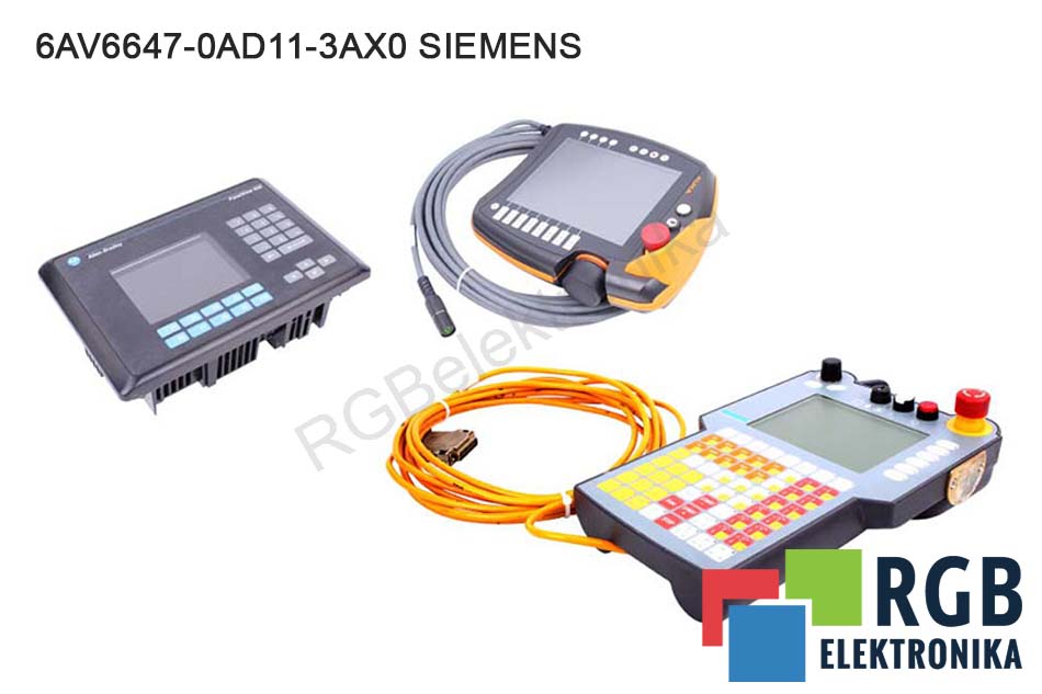 SIEMENS 6AV6647-0AD11-3AX0 KTP600 KTP600 OPERATOR PANEL 24V 