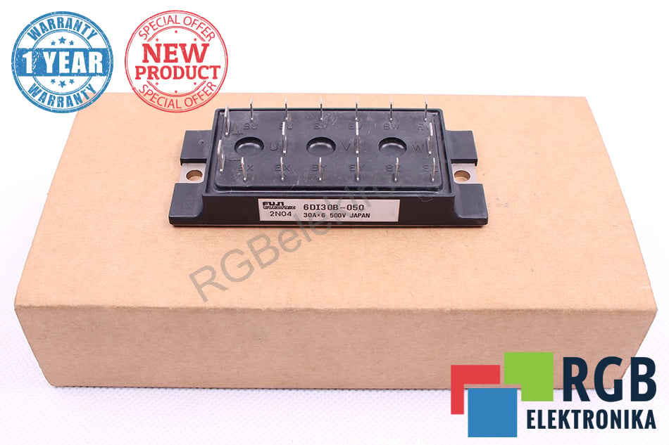 NEW POWER TRANSISTOR MODULE 6DI30B-050 30A 500V FUJI ELECTRIC