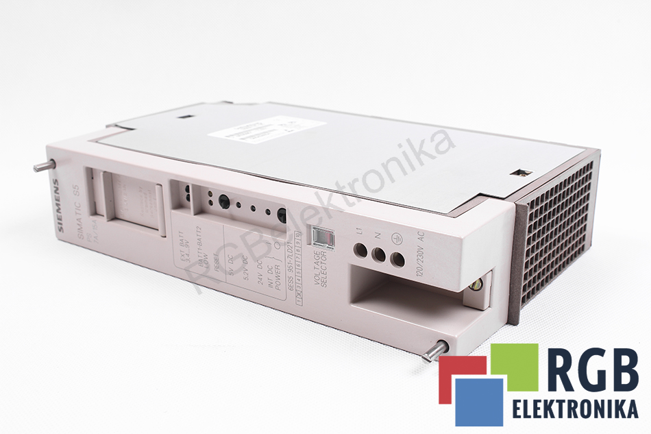 NOWY 6ES5951-7LD21 PS 7A/15A ZASILACZ SIMATIC S5 SIEMENS