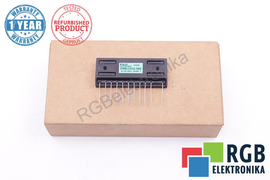 MODUŁ IGBT 6MBI15GS-060 600V 15A FUJI ELECTRIC
