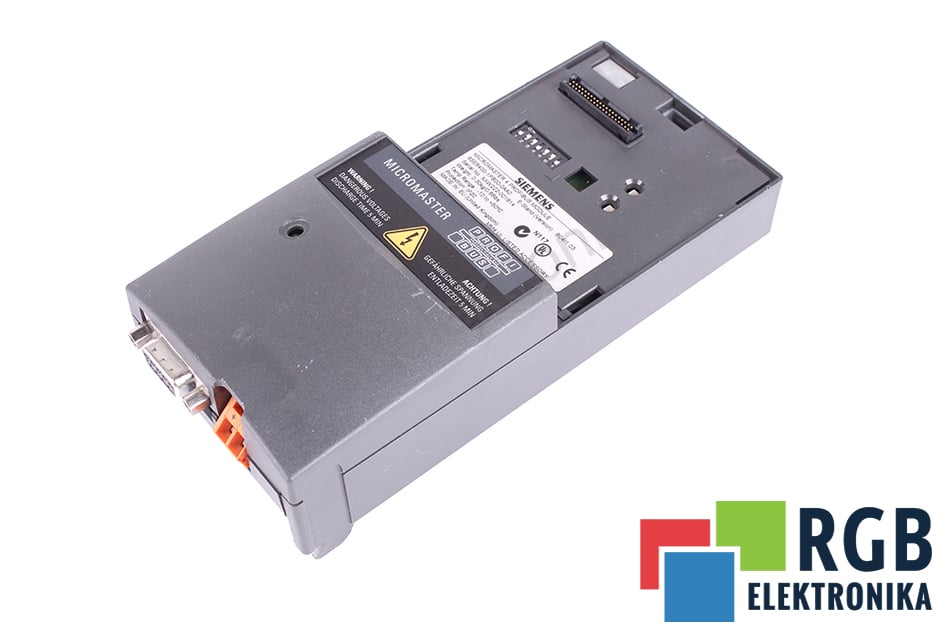 POR PARTES SIEMENS 6SE6400-1PB00-0AA0 MICROMASTER PROFIBUS MODULE MICROMASTER PROFIBUS MODULE 
