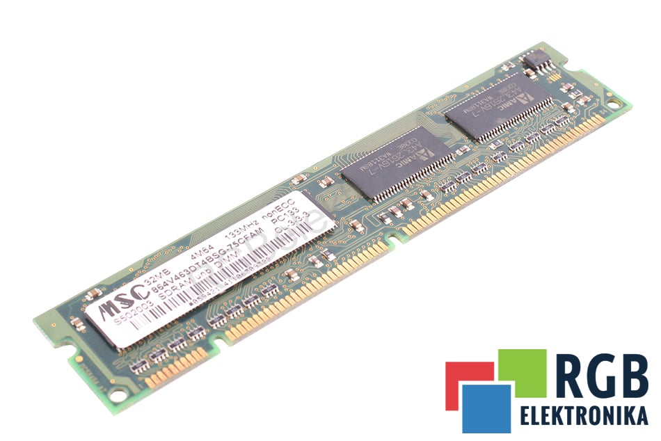 864V463DT4BSG-75CFAM SDRAM 32MB PC133 133MHZ MSC TUTTLINGEN