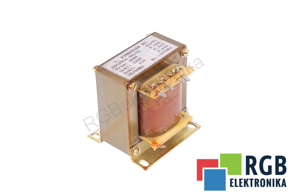 8852954.00/01 L. WIMBERG KG TRANSFORMATOR 400V 220V 15V