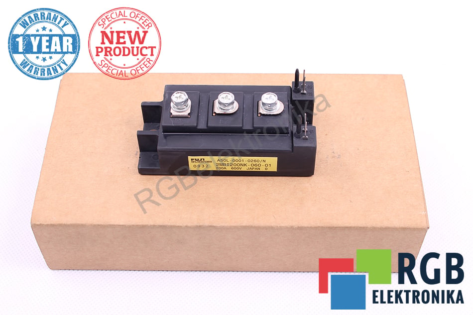 FUJI ELECTRIC A50L-0001-0260/N 2MBI200NK-060-01 MODULO IGBT 