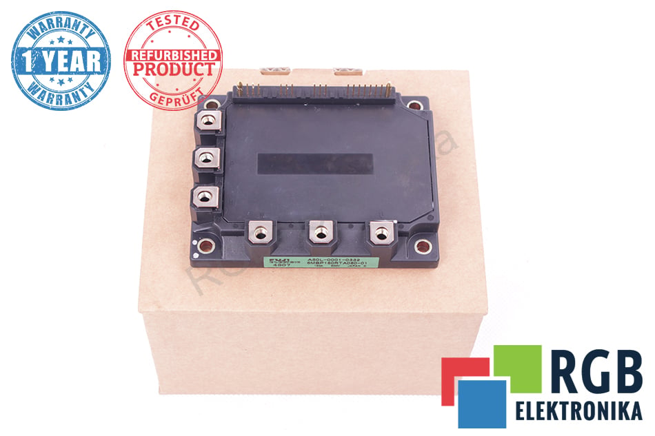FUJI ELECTRIC 6MBP160RTA060-01 A50L-0001-0332 MODULE IPM 600V 160A 
