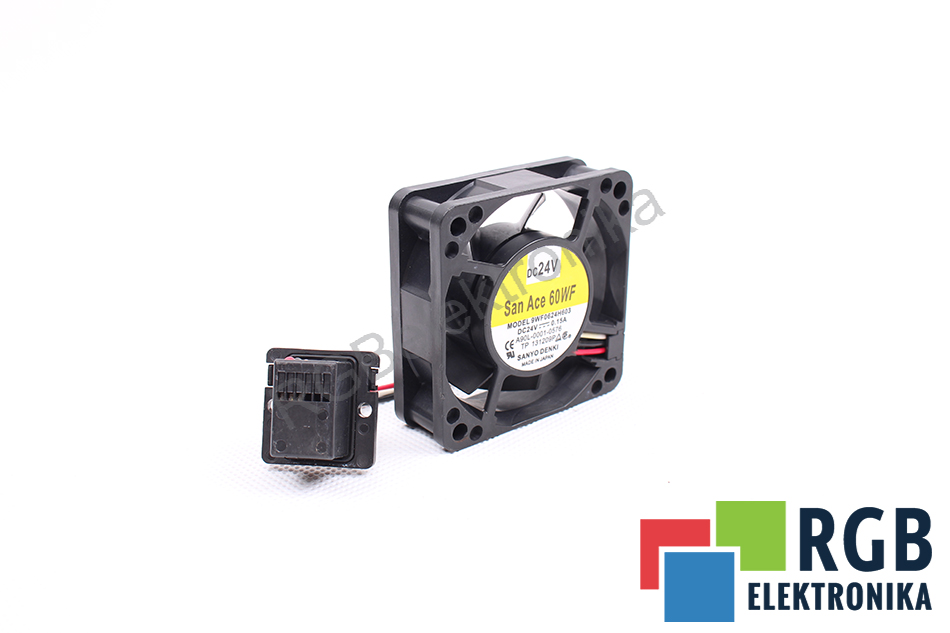 A90L-0001-0576 9WF0624H603 24VDC 0.15A 60X60X20MM WENTYLATOR SAN ACE 60WF SANYO DENKI DO A06B-6290-H209 FANUC