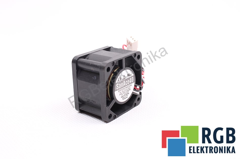 A90L-0001-0580#B 9PF0424H304 24VDC 0.095A 40X40X28MM WENTYLATOR SAN ACE 40 SANYO DENKI DO A06B-6290-H209 FANUC