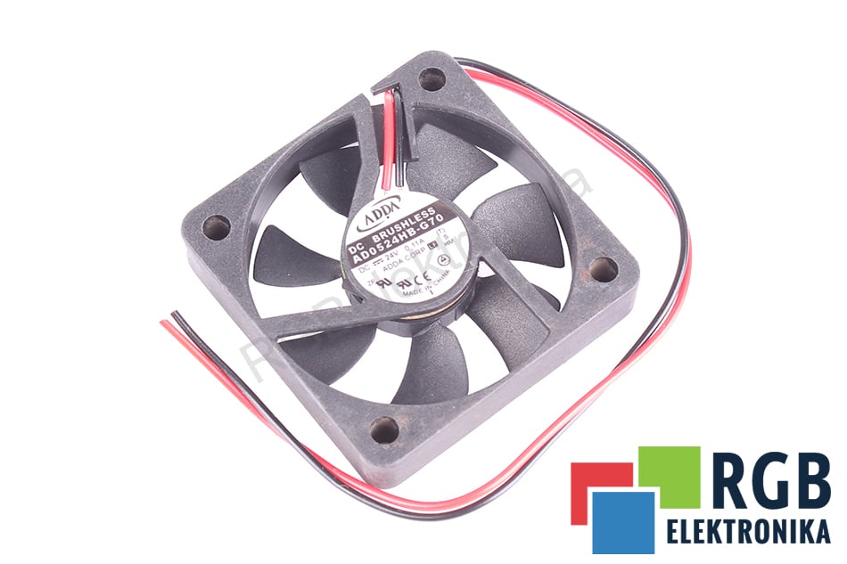 ADDA AD0524HB-G70 50X50X10MM 24V 0.11A RADIALGEBLÄSE 24V 0.11A 