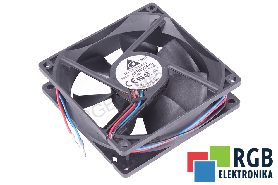 DELTA AFB0924VH-F00 92X92X25MM 24V 04A VENTILADOR AXIAL 24V 04A 