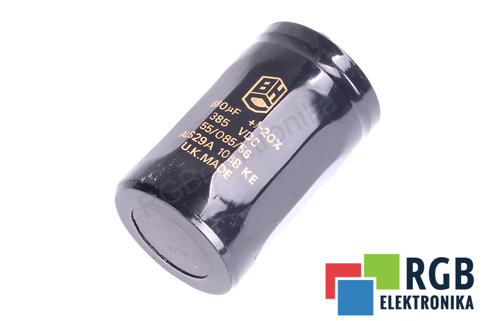 BHC COMPONENTS LTD ALS29A1038KE 680UF 385V 680UF 385V KONDENSATOR 385V 680 UF 