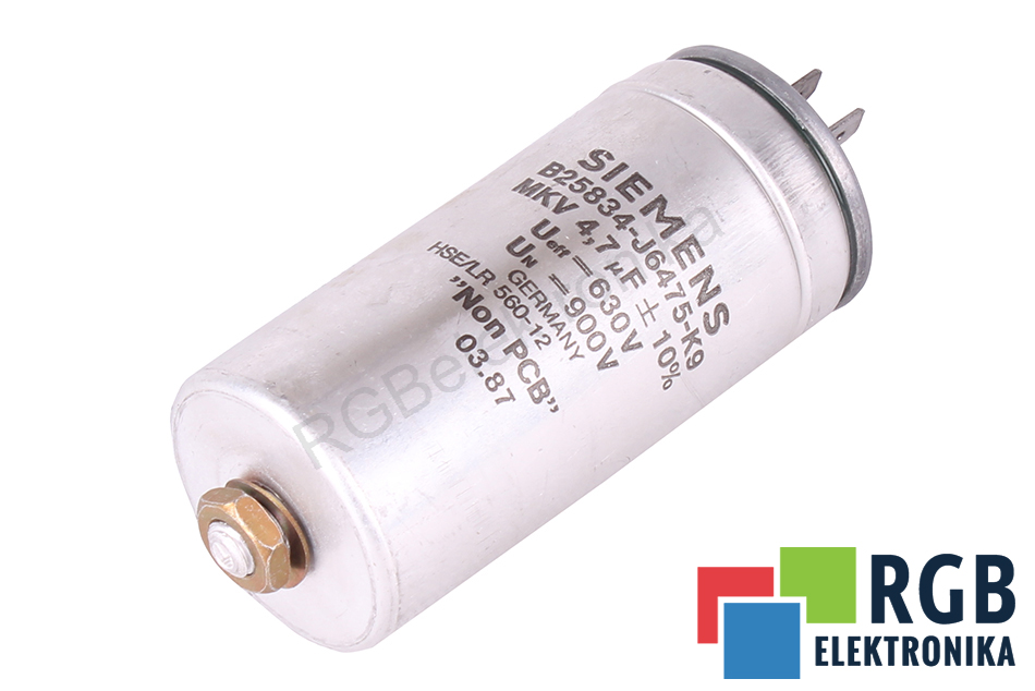 B25834-J6475-K9 4.7UF 630/900V SIEMENS KONDENSATOR