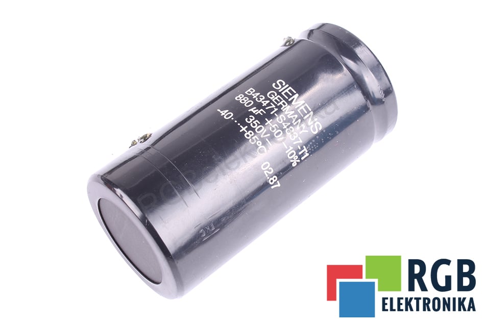 B43471-S4887-T1 SIEMENS KONDENSATOR 880UF 350V