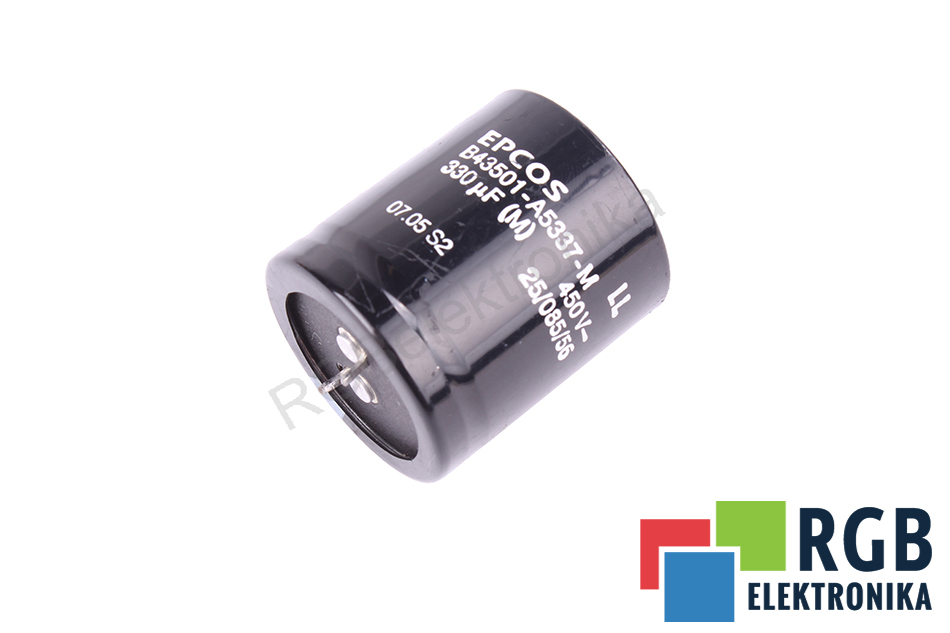 B43501-A5337-M 330UF 450V EPCOS KONDENSATOR