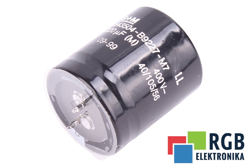 S+M B43504-B9227-M7 220UF 400V CONDENSATORE 400V 220 UF 