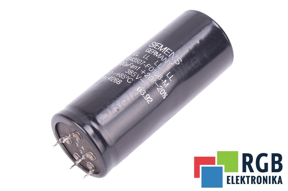 SIEMENS B43507-F0108-M 1000UF 385V 1000UF 385V CONDENSATEUR 