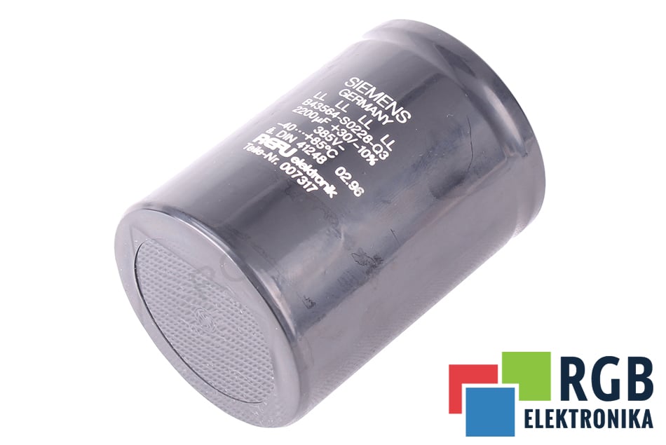 SIEMENS B43564-S0228-Q3 2200UF 385V CONDENSATEUR 385V 2200 UF 