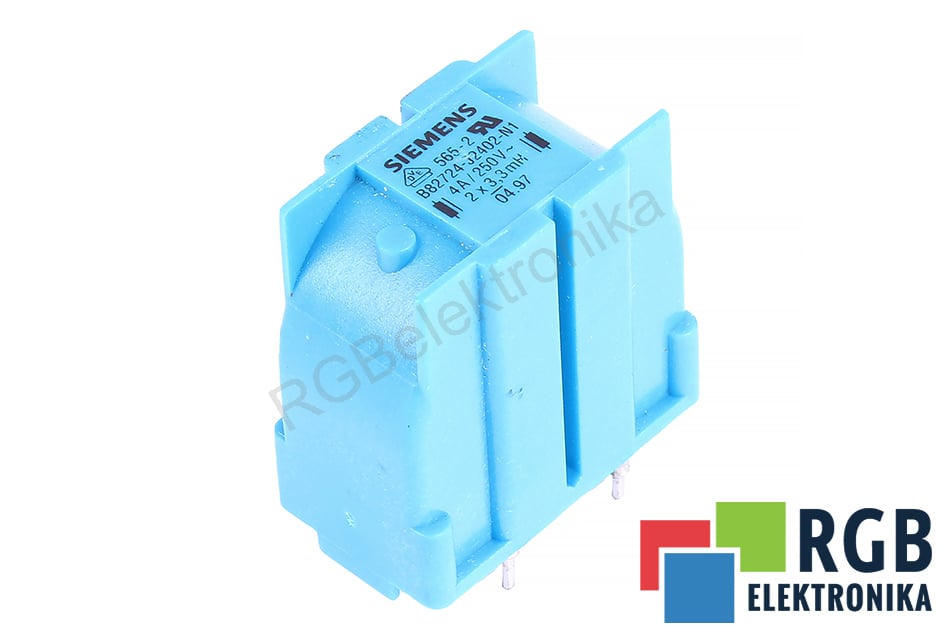 SIEMENS B82724-J2402-N1 250V 4A 2X3.3MH 250V 4A 