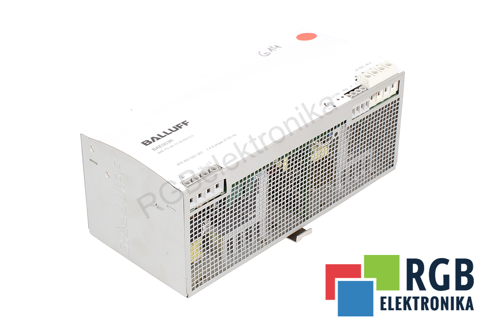 BAEPS-XA-3Y-24-400-010 BAE003R BALLUFF POWER SUPPLY 0.96KW 500V 2.4A